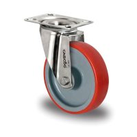 RUEDA N2U6 QON con placa giratoria