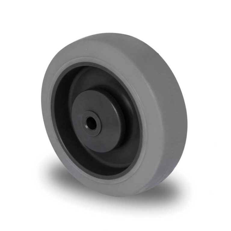 Rueda industrial de medias cargas, SOPORTE BASIC, modelo P2D2 B32, ARO SUELTO