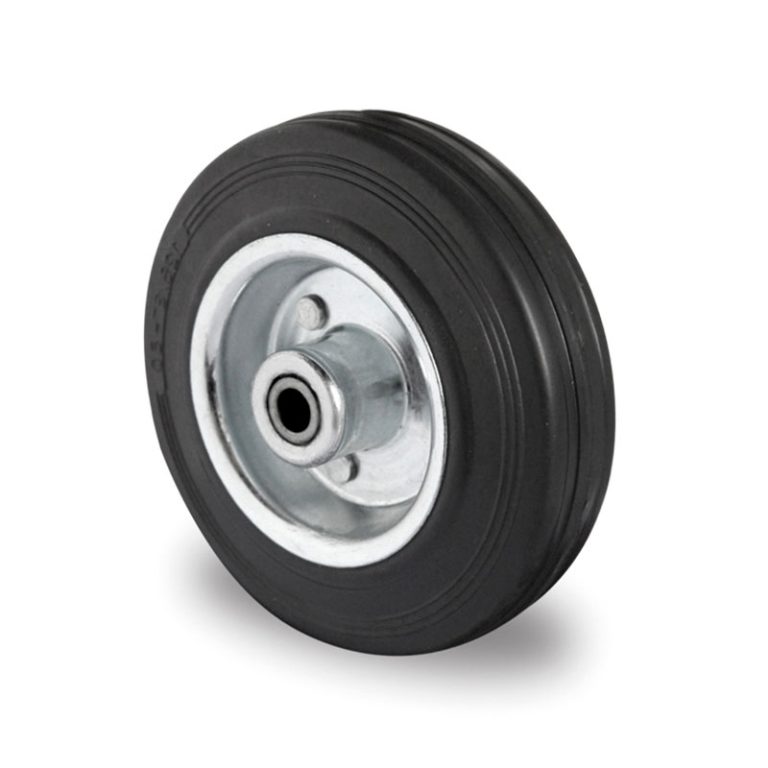 Rueda industrial de medias cargas, SOPORTE BASIC, modelo SWS4 R0N, ARO SUELTO