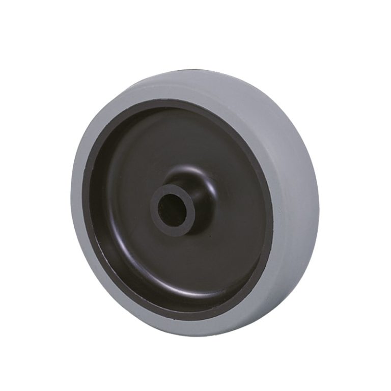 Rueda industrial de acero inoxidable, SOPORTE UNITY, modelo TPL, ARO SUELTO