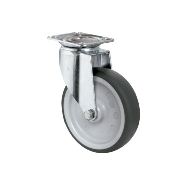 Rueda industrial de colectividades, SOPORTE HEAVY APPARATUS, modelo P2T2 P0N, PLACA GIRATORIA
