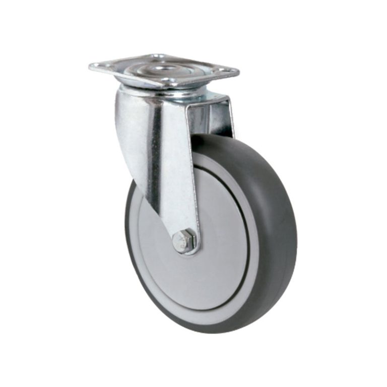Rueda industrial de colectividades, SOPORTE HEAVY APPARATUS, modelo P2T2 B42, PLACA GIRATORIA