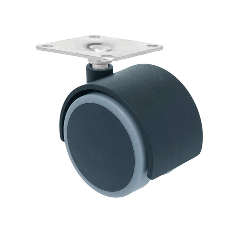 RUEDA MOBILIARIO ERICA II GRIS / PLACA GIRATORIA