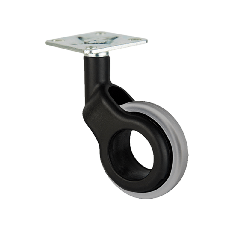 RUEDA MOBILIARIO OLYM NEO GRIS / PLACA GIRATORIA
