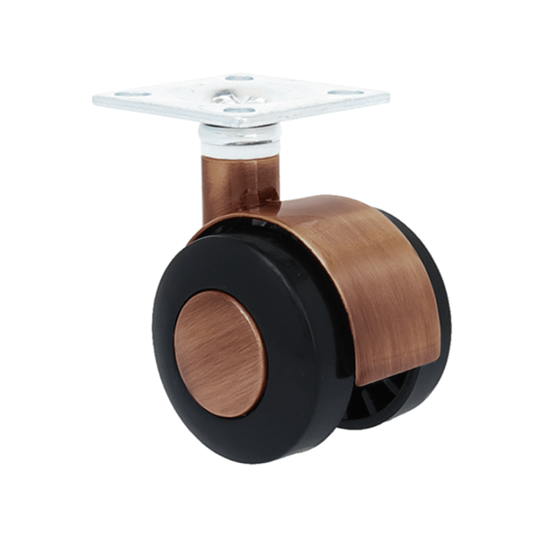 RUEDA MOBILIARIO JASON COBRE / PLACA GIRATORIA