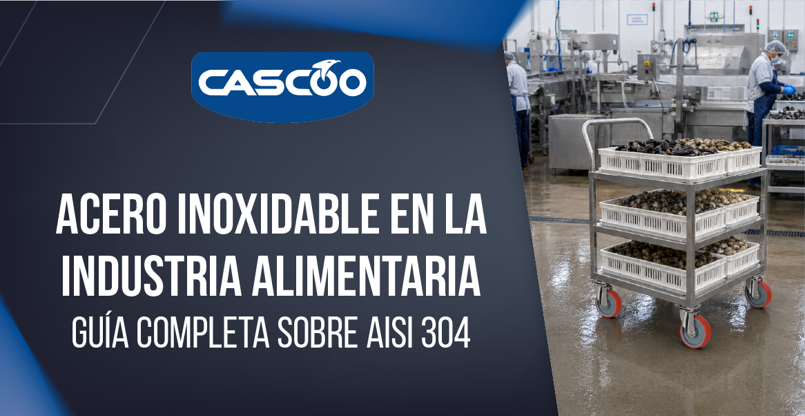 Portada blog ruedas industriales acero inoxidable
