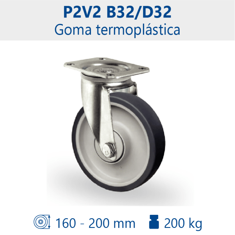 Rueda P2V2 B32/D32
