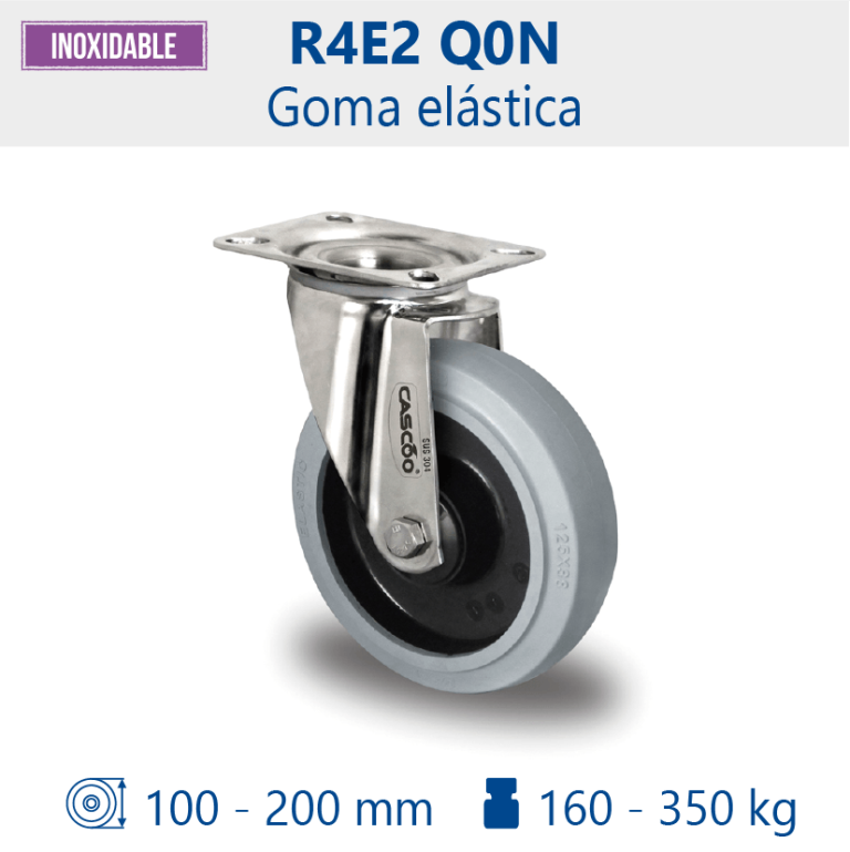 Rueda R4E2 Q0N INOX