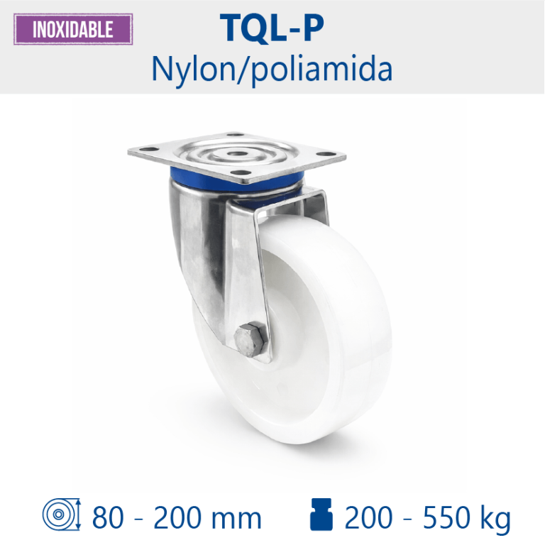 Rueda TQL-P INOX