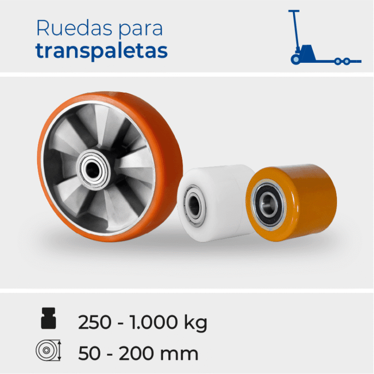 Ruedas para Transpaletas