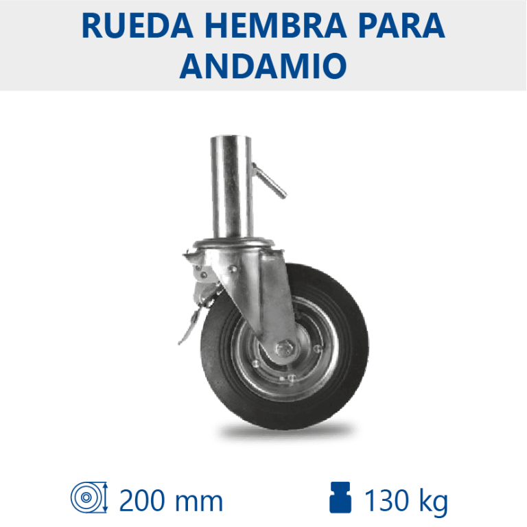 Rueda ANDAMIO HEMBRA
